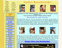 Tablet Screenshot of guidosreiseberichte.info